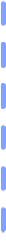 línea discontinua azul claro